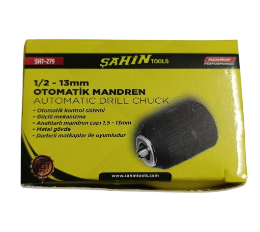 OTOMATİK MANDREN 1/2-13mm  KL:50